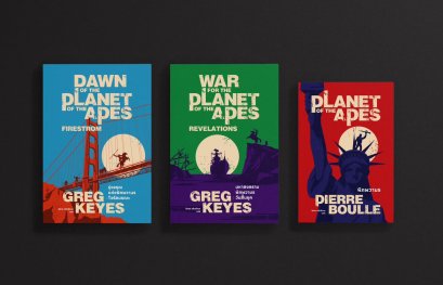 Set 3 เล่ม Planet of the Apes พิภพวานร + รุ่งอรุณแห่งพิภพวานร + มหาสงครามพิภพวานร / Earnest