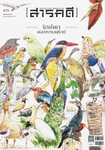 นิตยสารสารคดี ฉบับ 473 สิงหาคม 2567 รักษ์นก นอกเขตอนุรักษ์ / สารคดี