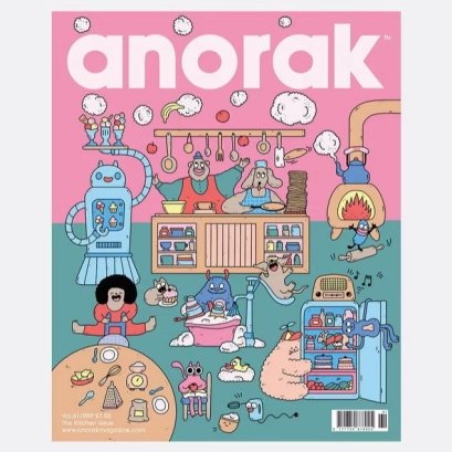 (Eng) anorak magazine – kitchen – vol 61 / Studio Anorak