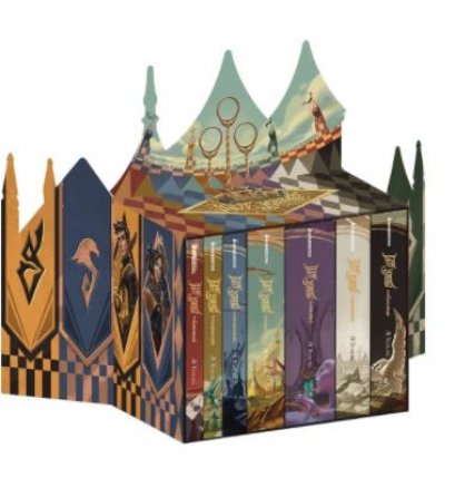 BOX SETแฮร์รี่ พอตเตอร์ Harry potter  ( ปกแข็ง ) ฉบับครบรอบ 20 ปี / ผู้เขียน J.K. ROWLING / ผู้แปล สุมาลี และ งามพรรณ เวชชาชีวะ / สำนักพิมพ์นานมีบุ๊คส์