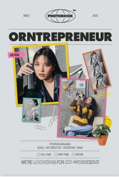 ORNTREPRENEUR (PHOTO BOOK) / พัศชนันท์ เจียจิรโชติ / Salmon Books