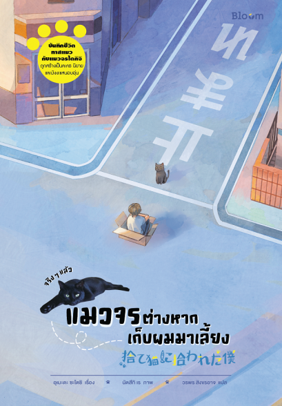 จริง ๆ แล้วแมวจรต่างหากเก็บผมมาเลี้ยง / เรื่อง: อุเมะดะ ซะโตะชิ / ภาพ: นัตสึกิ เร / Bloom publishing