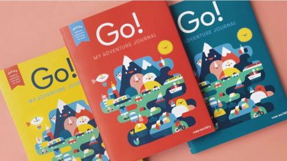 (Eng) Go! My Adventure Journal Diary (Hardcover) / Wee Society