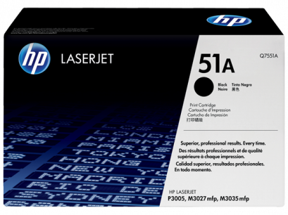 HP 51A (Q7551A) ดำ