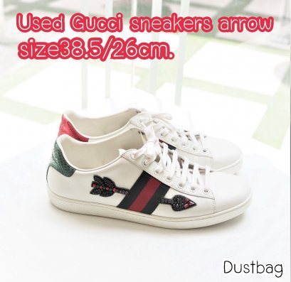 GUCCI SNEAKERS ARROW SIZE38.5