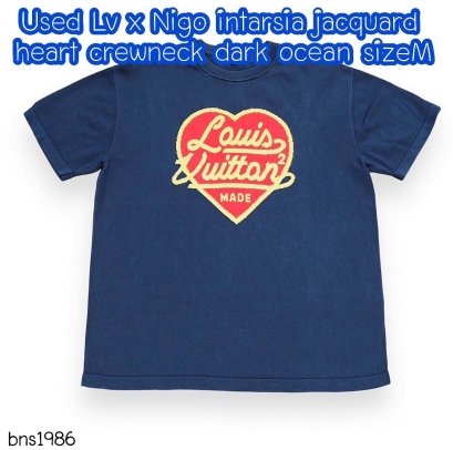 Louis Vuitton SHIRT HEART NAVY SIZEM