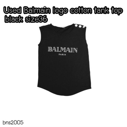 Balmain BALMAIN SHIRT BLACK SIZE36