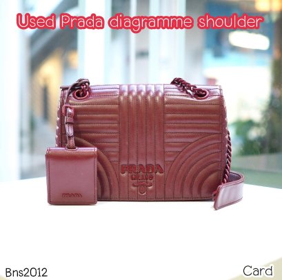 Prada DIAGRAMME SHOULDER BAG 2020