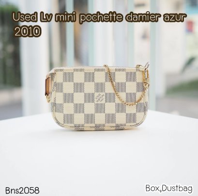 Louis Vuitton MINI POCHETTE DAMIER AZUR 2010