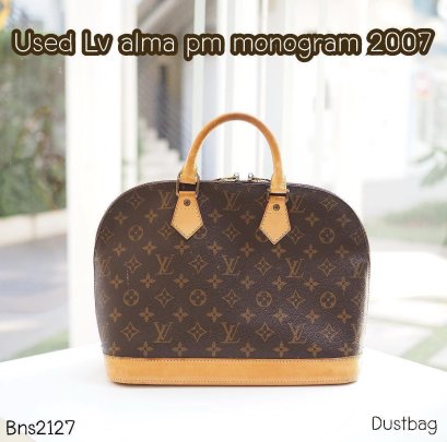 Louis Vuitton ALMA PM MONOGRAM 2007