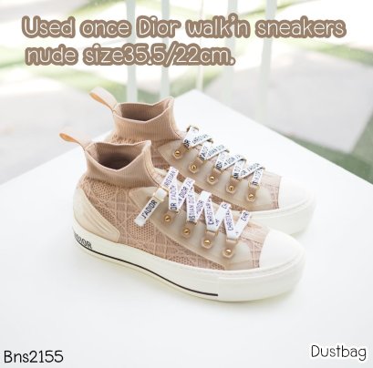 Dior WALK’N SNEAKERS IN BEIGE SIZE35.5