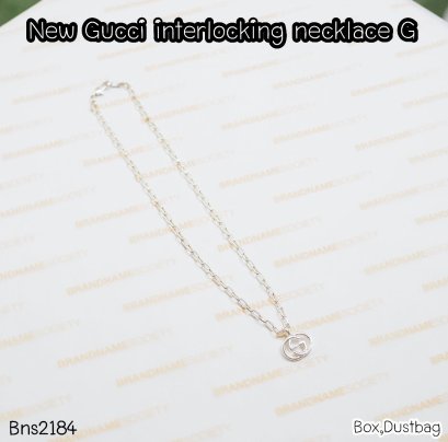 Gucci NECKLACE INTERLOCKING SILVER