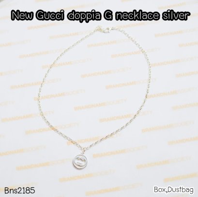Gucci NECKLACE INTERLOCKING IN CIRCLE SILVER