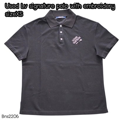 Louis Vuitton POLO - SHIRT NOIR SIZEXS