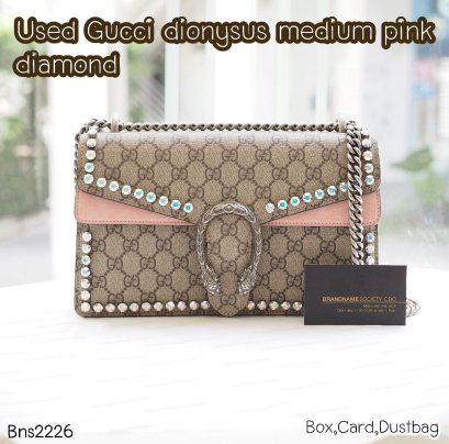 Gucci DIONYSUS MEDIUM DIAMOND PINK
