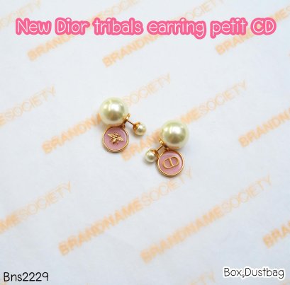 Dior EARRING TRIBALS CIRCLE PINK