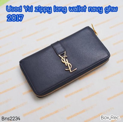 YSL WALLET WITH LOGO
