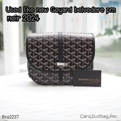 Goyard BELVEDERE PM NOIR 2024
