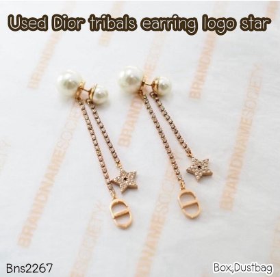 Dior TRIBALES EARRINGS DIAMOND GOLD