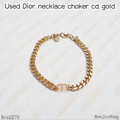 Dior CHOKER GOLD
