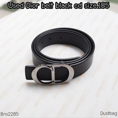 Dior BELT BLACK CD SIZE105