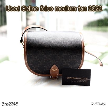 Celine MEDIUM FOLCO TAN 2022