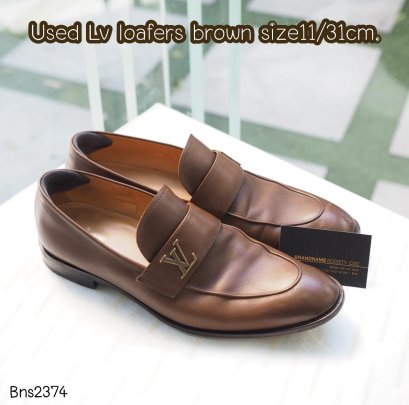 Louis Vuitton LOAFERS BROWN SIZE11