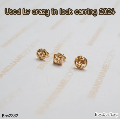 Louis Vuitton EARRING 3PCS. GOLD 2024