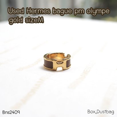 Hermes BAGUE PM OLYMPE GOLD SIZEM