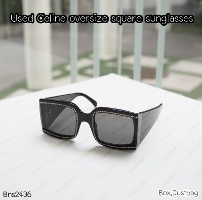 Celine OVERSIZE SQUARE BLACK