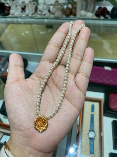 Dior NECKLACE PEARL FLOWER