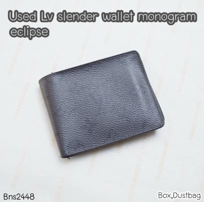 Louis Vuitton SLENDER WALLET MONOHRAN ECLIPSE