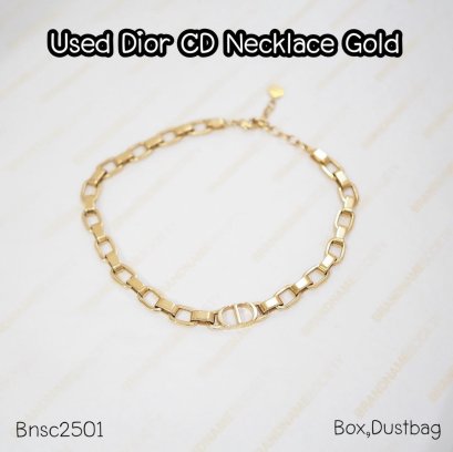 Dior CD NECKLACE GOLD