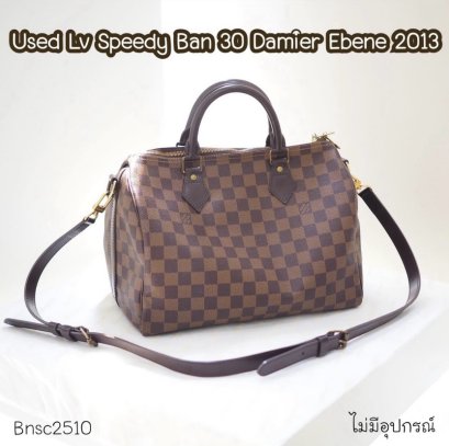 Louis Vuitton SPEEDY BAN 30 DAMIER EBENE DU0153