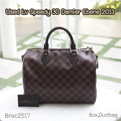 Louis Vuitton SPEEDY 30 DAMIER EBENE 2013