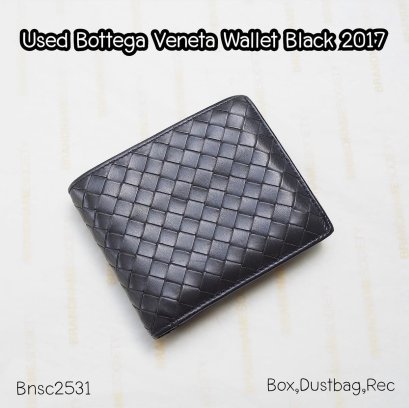 Bottega Veneta WALLET MEN BLACK 2017