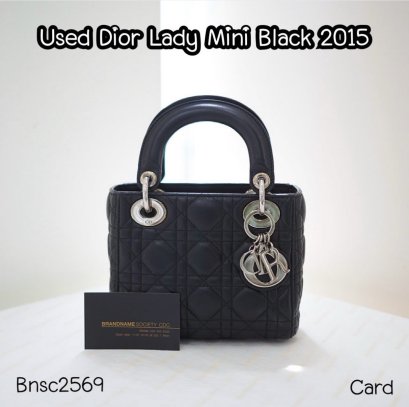 Dior LADY MINI BLACK 2015