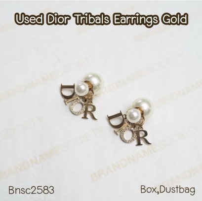 Dior TRIBALES EARRINGS GOLD