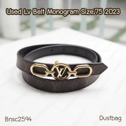 Louis Vuitton BELT SIZE.75 MONOGRAM 2023