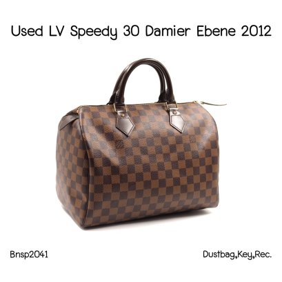 Louis Vuitton SPEEDY 30 DAMIER EBENE 2012