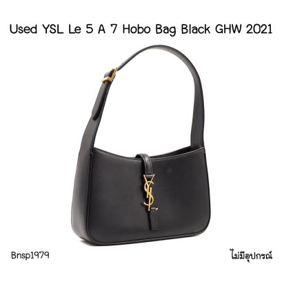 YSL LE 5 A 7 HOBO BAG BLACK 2021
