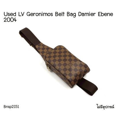 Louis Vuitton GERONIMOS DAMIER EBENE 2004