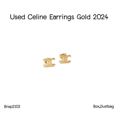 Celine EARRINGS GOLD 2024