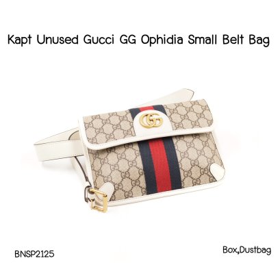 Gucci GG OPHIDIA SMALL BELT BAG