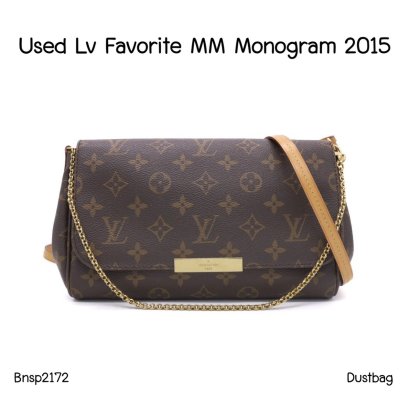 Louis Vuitton FAVORITE MM MONOGRAM 2015