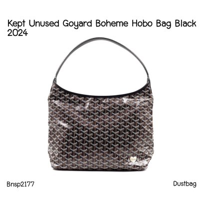 GOYARD BOHEME HOBO BAG BLACK 2024