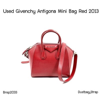 Givenchy ANTIGONA MINI BAG RED 2013