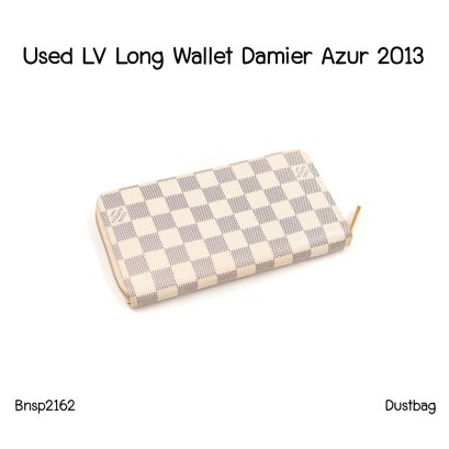 Louis Vuitton LONG WALLET DAMIER AZUR 2013