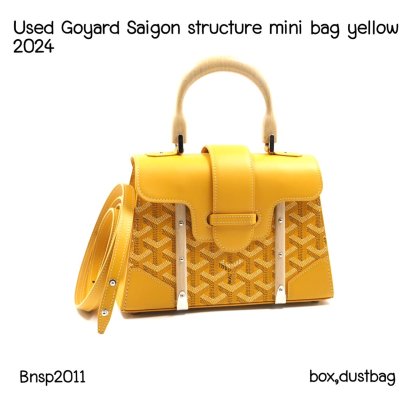 Goyard SAIGON STRUCTURE MINI BAG 2024