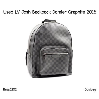 Louis Vuitton JOSH BACKPACK DAMIER GRAPHITE 2016